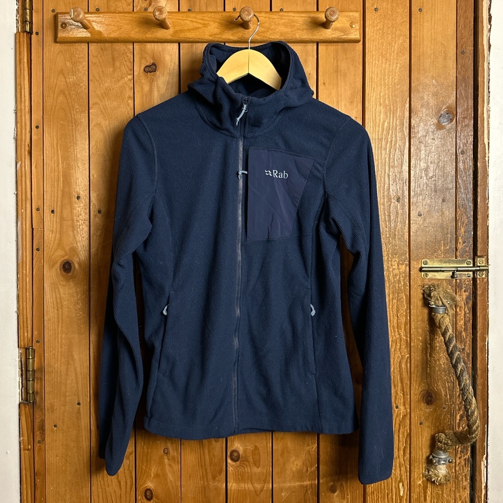 Rab Equipment Tecton Hoody in Deep Ink Navy Blue Women’s Size Small